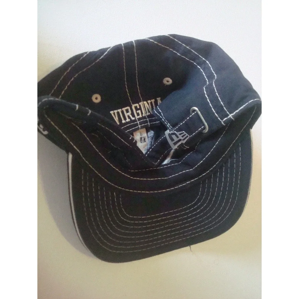 YOUTH VIRGINIA CAVALIERS    NEW ERA 00S Y2K  STRAPBACK  HAT CAP VINTAGE P2